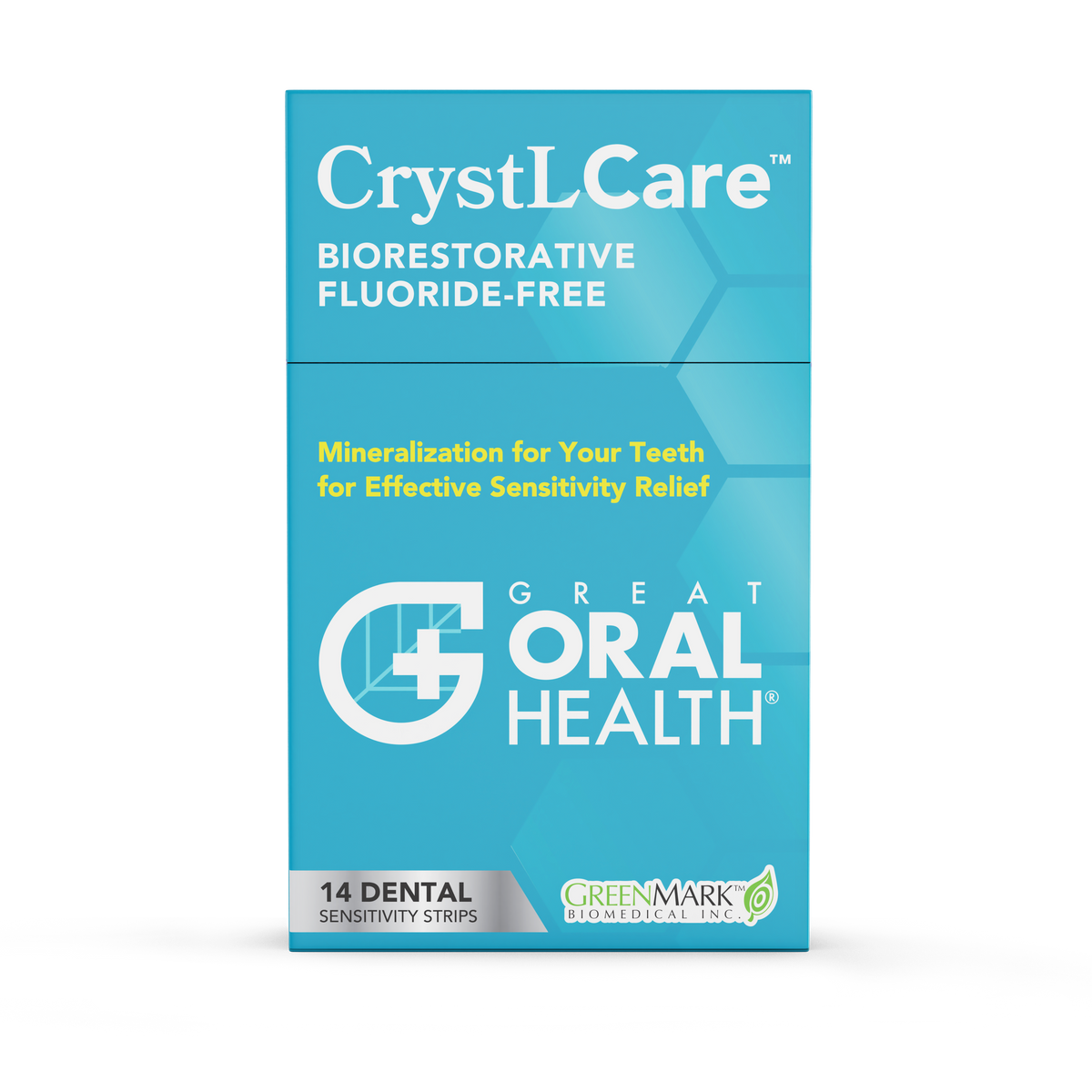 CrystLCare™ Biorestorative Dental Strips with Nano Hydroxyapatite for Enamel Strengthening