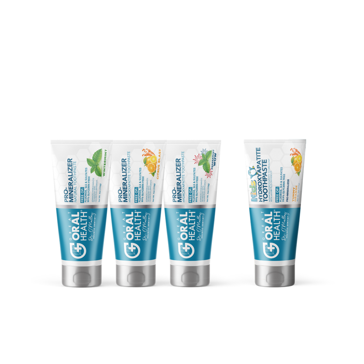 GOH® ProMineralizer Family Toothpaste Core Package