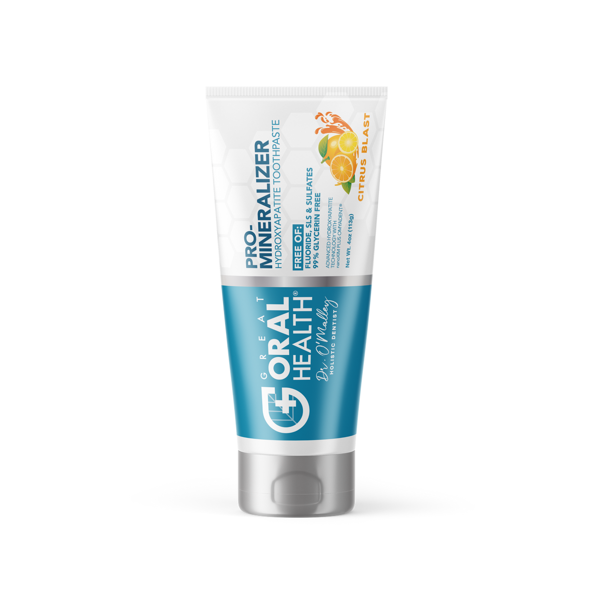 ProMineralizer™ Fluoride-Free Toothpaste with Nano Hydroxyapatite (Citrus Blast)
