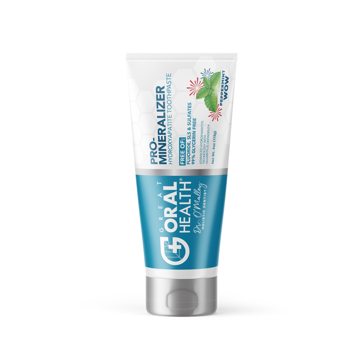 ProMineralizer™ Fluoride-Free Toothpaste with Nano Hydroxyapatite (Peppermint Wow)