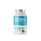 Dental Oral Probiotics with BLIS K12 & M18 – 7 Strains, 6 Billion CFU (Strawberry Vanilla Flavor)