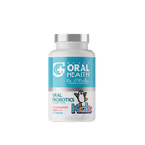 Kids Dental Oral Probiotics with BLIS K12 & M18 – 7 Strains, 3 Billion CFU (Strawberry-Vanilla Flavor)